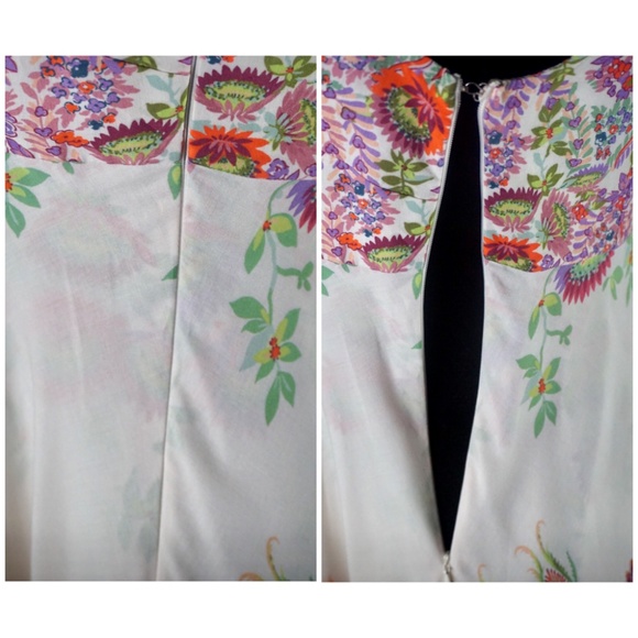 Anthropologie Analise Floral Bird Midi Dress New - Picture 8 of 9
